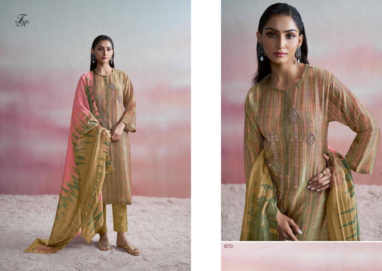 Roop By T And M Designer Studio Beautiful Festive Suits Colorful Stylish Fancy Casual Wear & Ethnic Wear Shimmer Dresses At Wholesale Price