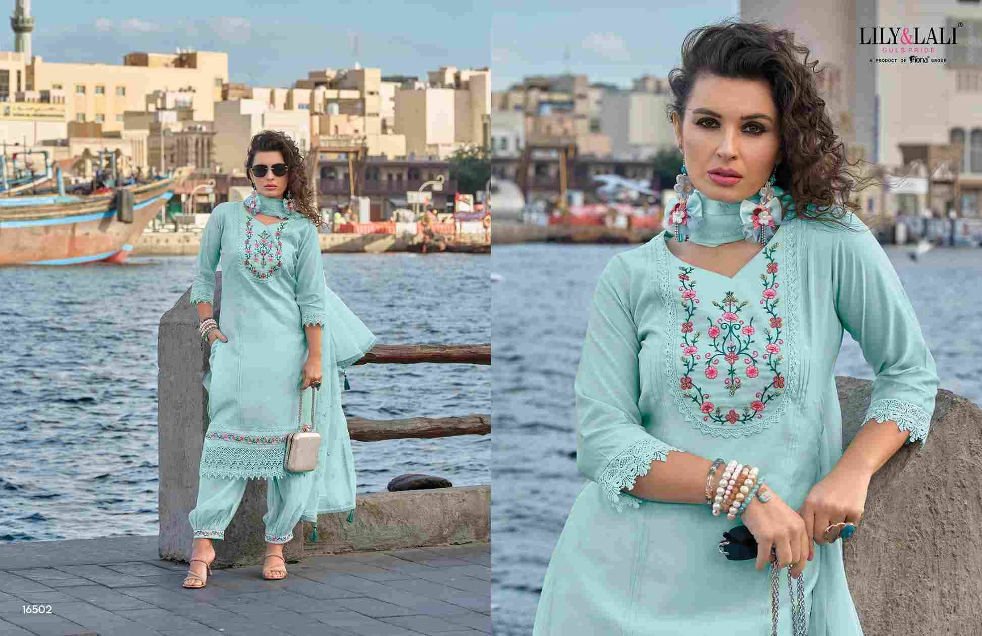 Afghani Vol-3 By Lily And Lali 16501 To 16506 Series Beautiful Stylish Suits Fancy Colorful Casual Wear & Ethnic Wear & Ready To Wear Milan Silk Dresses At Wholesale Price
