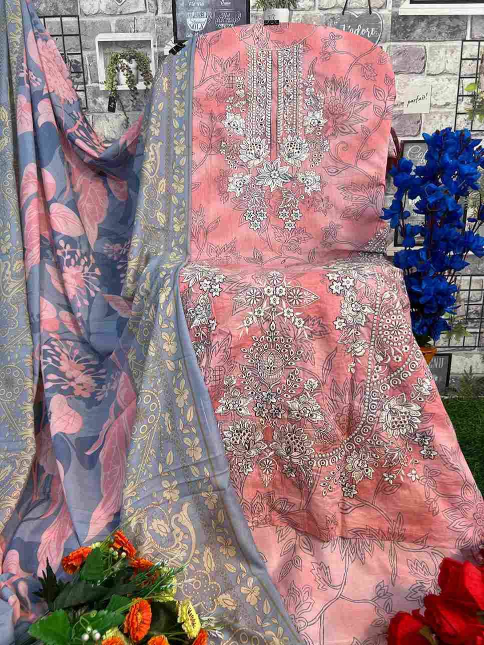 Charizma By Hazzel 1001 To 1006 Series Pakistani Suits Beautiful Fancy Colorful Stylish Party Wear & Occasional Wear Pure Lawn Cotton With Embroidery Dresses At Wholesale Price