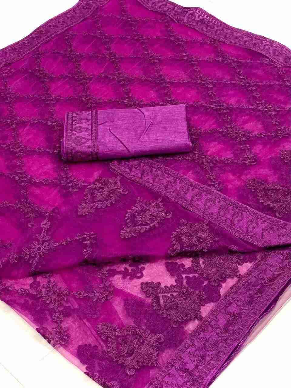 Nisha By Fashid Wholesale 01 To 05 Series Indian Traditional Wear Collection Beautiful Stylish Fancy Colorful Party Wear & Occasional Wear Soft Net Sarees At Wholesale Price