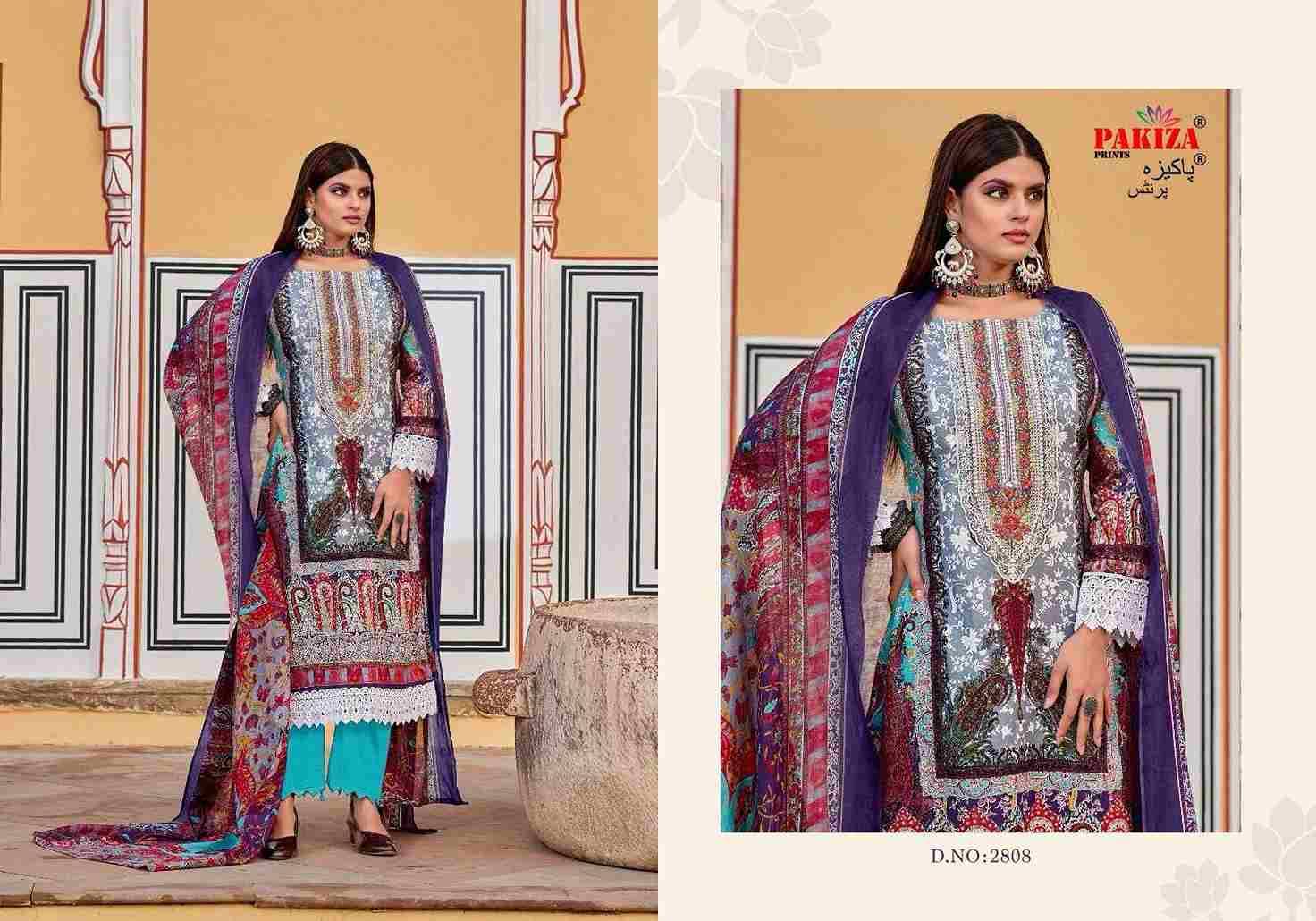 Nawazish Vol-28 By Pakiza Prints 2801 To 2810 Series Beautiful Festive Suits Colorful Stylish Fancy Casual Wear & Ethnic Wear Lawn Cotton Print Dresses At Wholesale Price