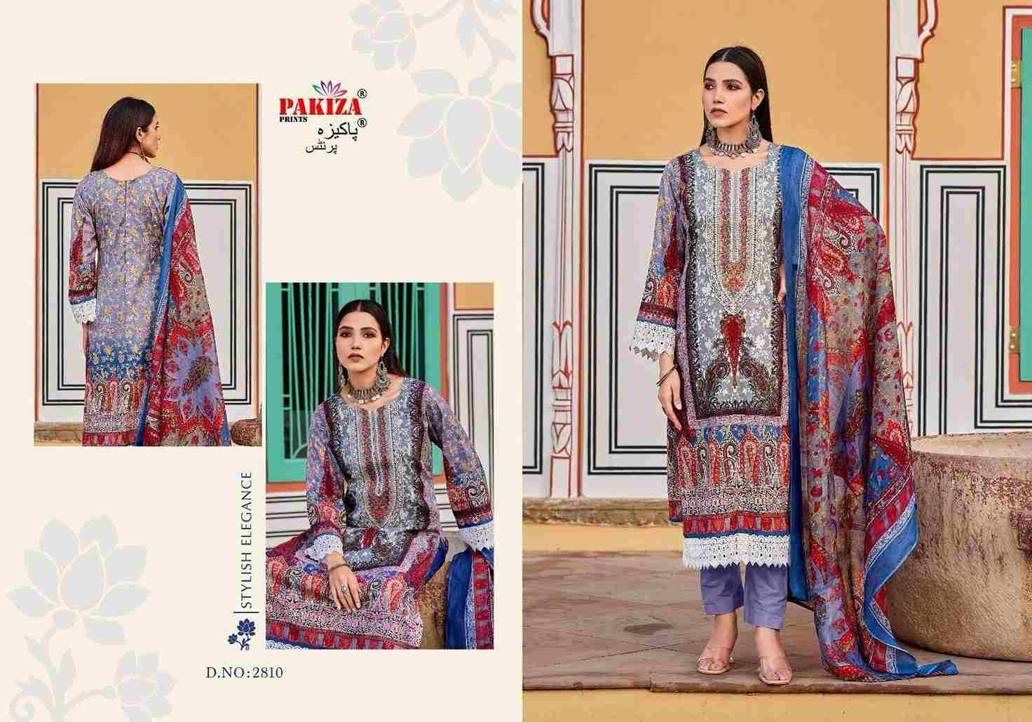 Nawazish Vol-28 By Pakiza Prints 2801 To 2810 Series Beautiful Festive Suits Colorful Stylish Fancy Casual Wear & Ethnic Wear Lawn Cotton Print Dresses At Wholesale Price