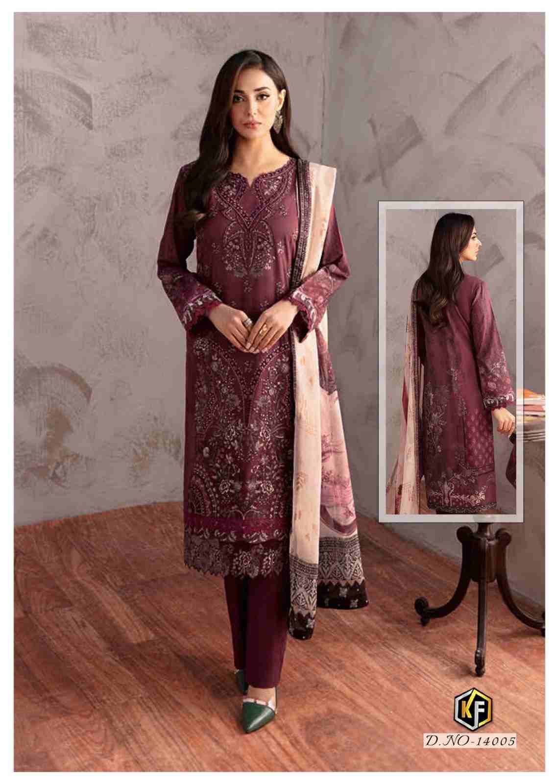 Charizma Vol-14 By Keval Fab 14001 To 14006 Series Beautiful Suits Colorful Stylish Fancy Casual Wear & Ethnic Wear Pure Cotton Dresses At Wholesale Price