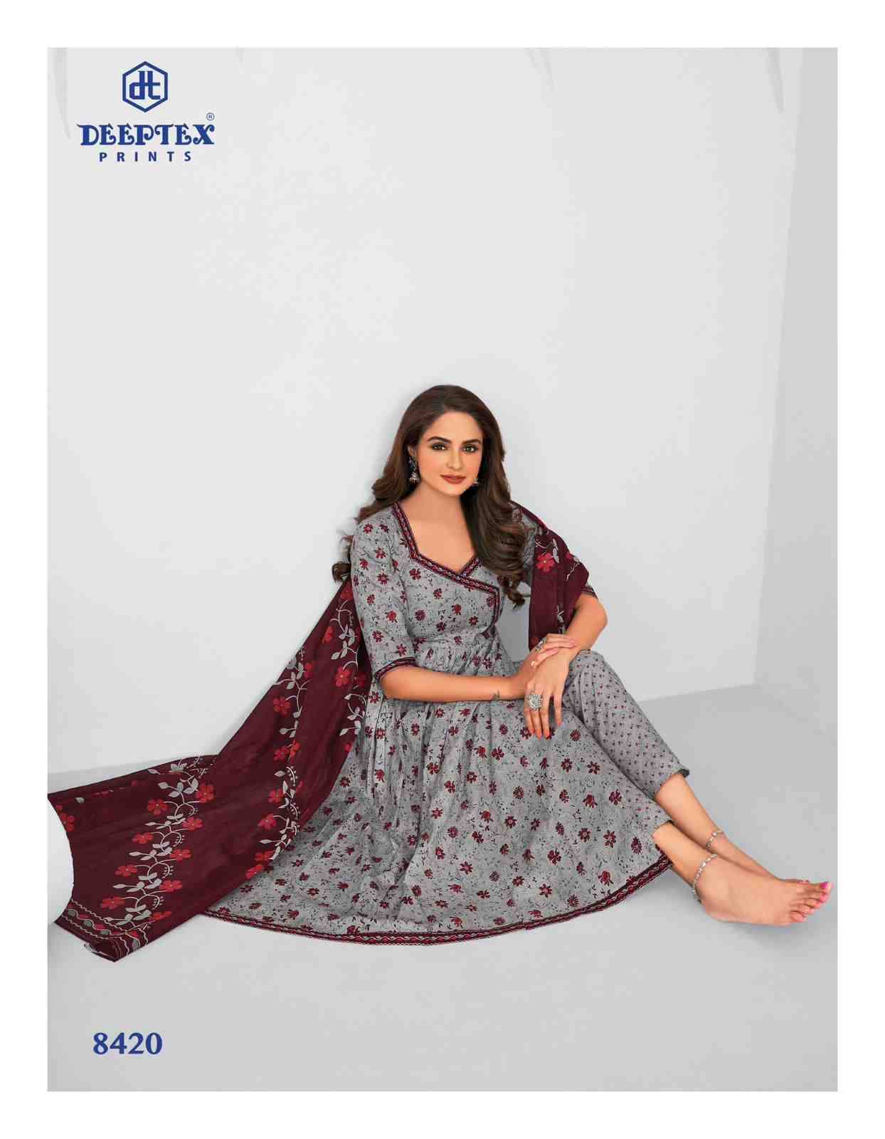 Miss India Vol-84 By Deeptex Prints 8401 To 8426 Series Beautiful Festive Suits Stylish Fancy Colorful Casual Wear & Ethnic Wear Cotton Print Dresses At Wholesale Price