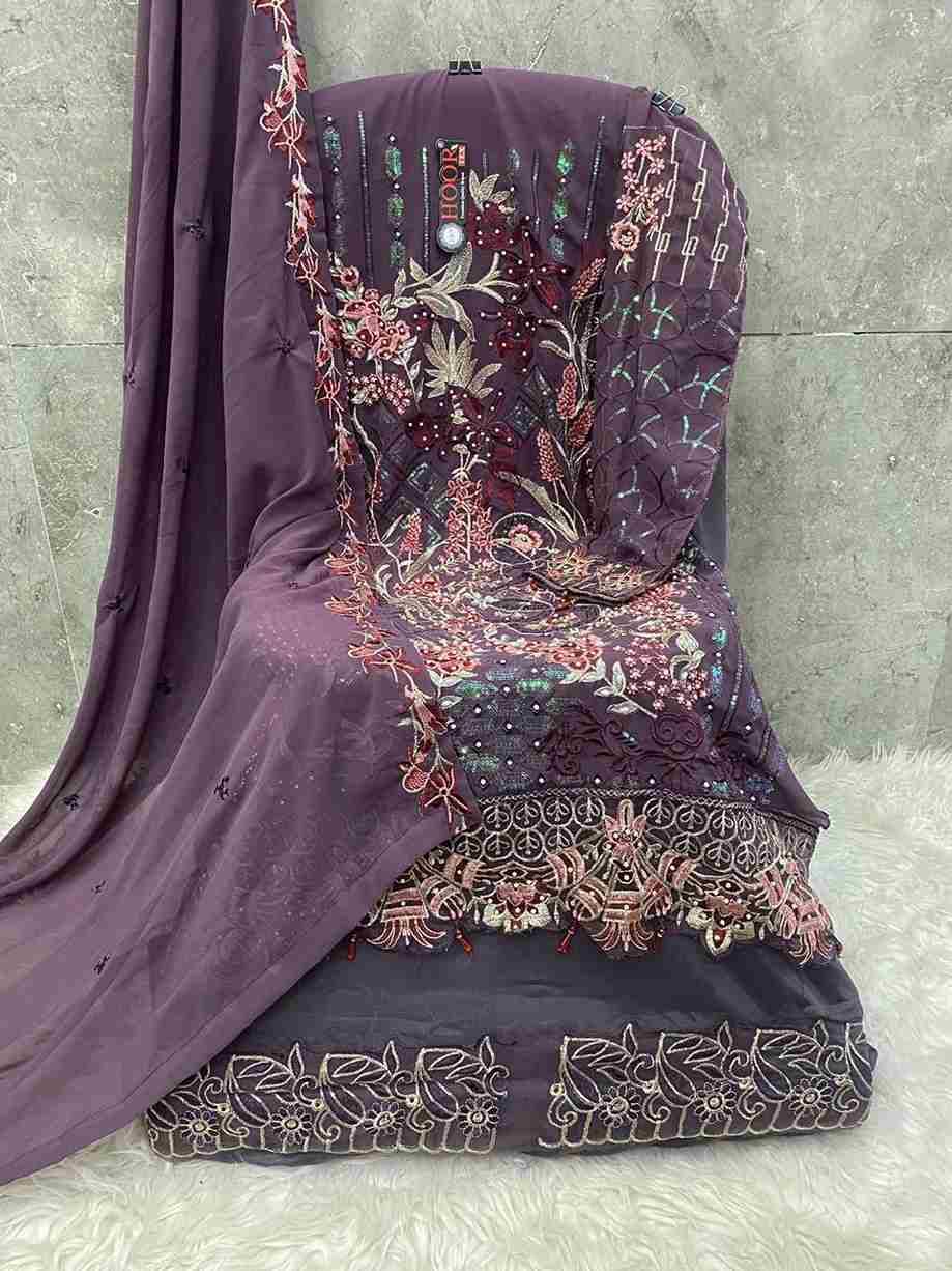 Hoor Tex Hit Design H-213 By Hoor Tex Pakistani Suits Beautiful Fancy Colorful Stylish Party Wear & Occasional Wear Georgette With Embroidery Dresses At Wholesale Price