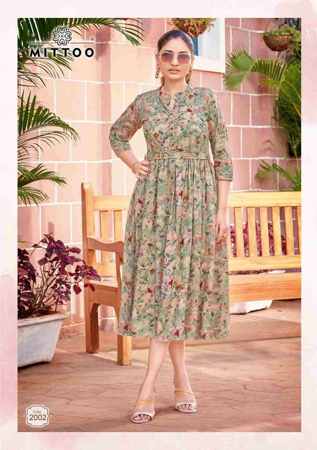 Trendy By Mittoo 2001 To 2004 Series Designer Stylish Fancy Colorful Beautiful Party Wear & Ethnic Wear Collection Rayon Print Kurtis At Wholesale Price
