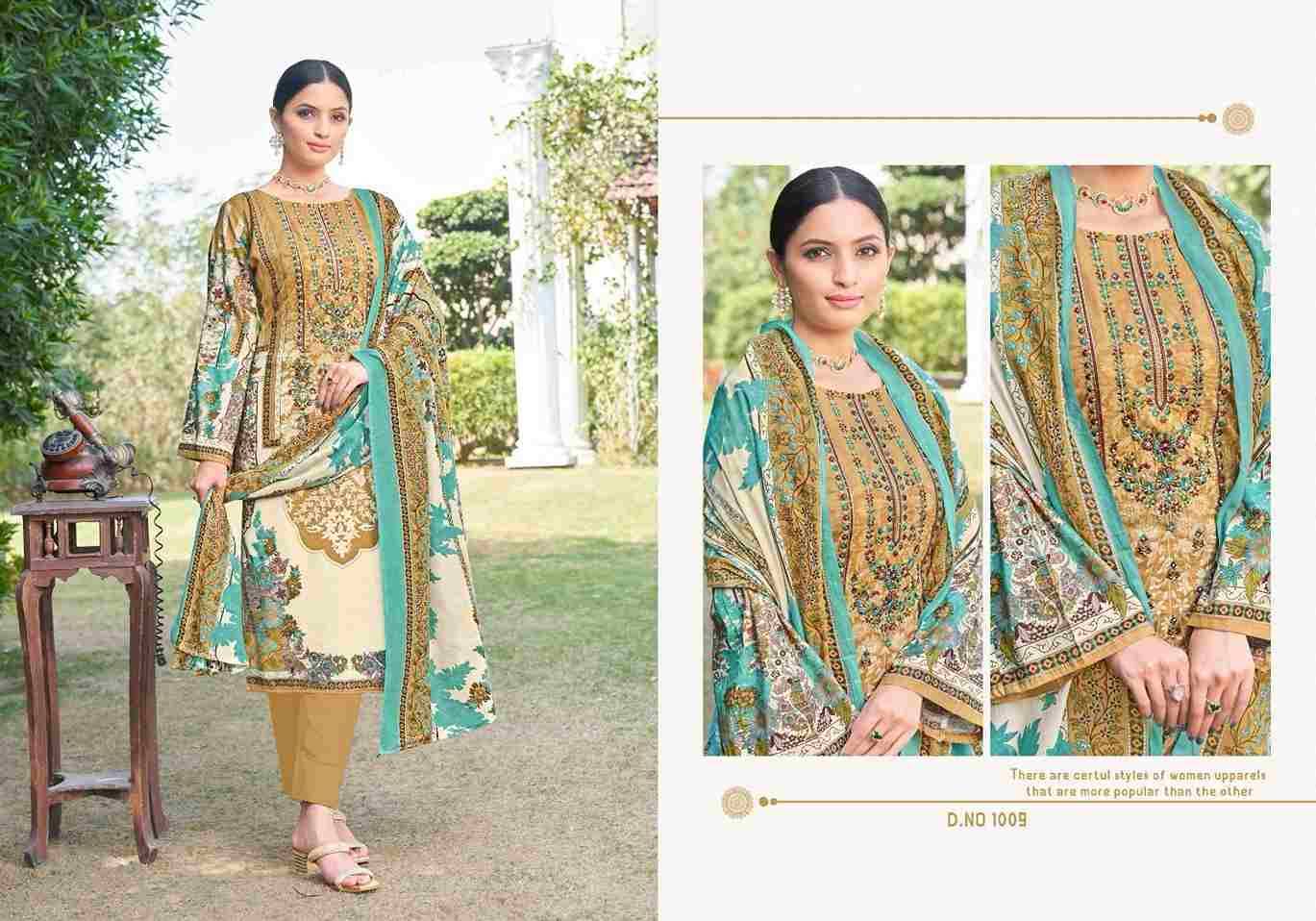 Naira By Chaan Taari 1001 To 1010 Series Beautiful Festive Suits Stylish Fancy Colorful Casual Wear & Ethnic Wear Pure Cotton Digital Print Dresses At Wholesale Price