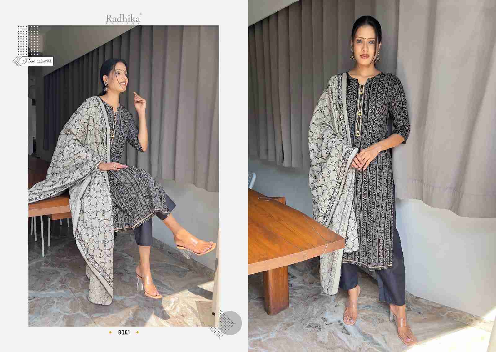 Black Berry Vol-8 By Radhika Fashion 8001 To 8004 Series Beautiful Stylish Festive Suits Fancy Colorful Casual Wear & Ethnic Wear & Ready To Wear Cotton Print Dresses At Wholesale Price