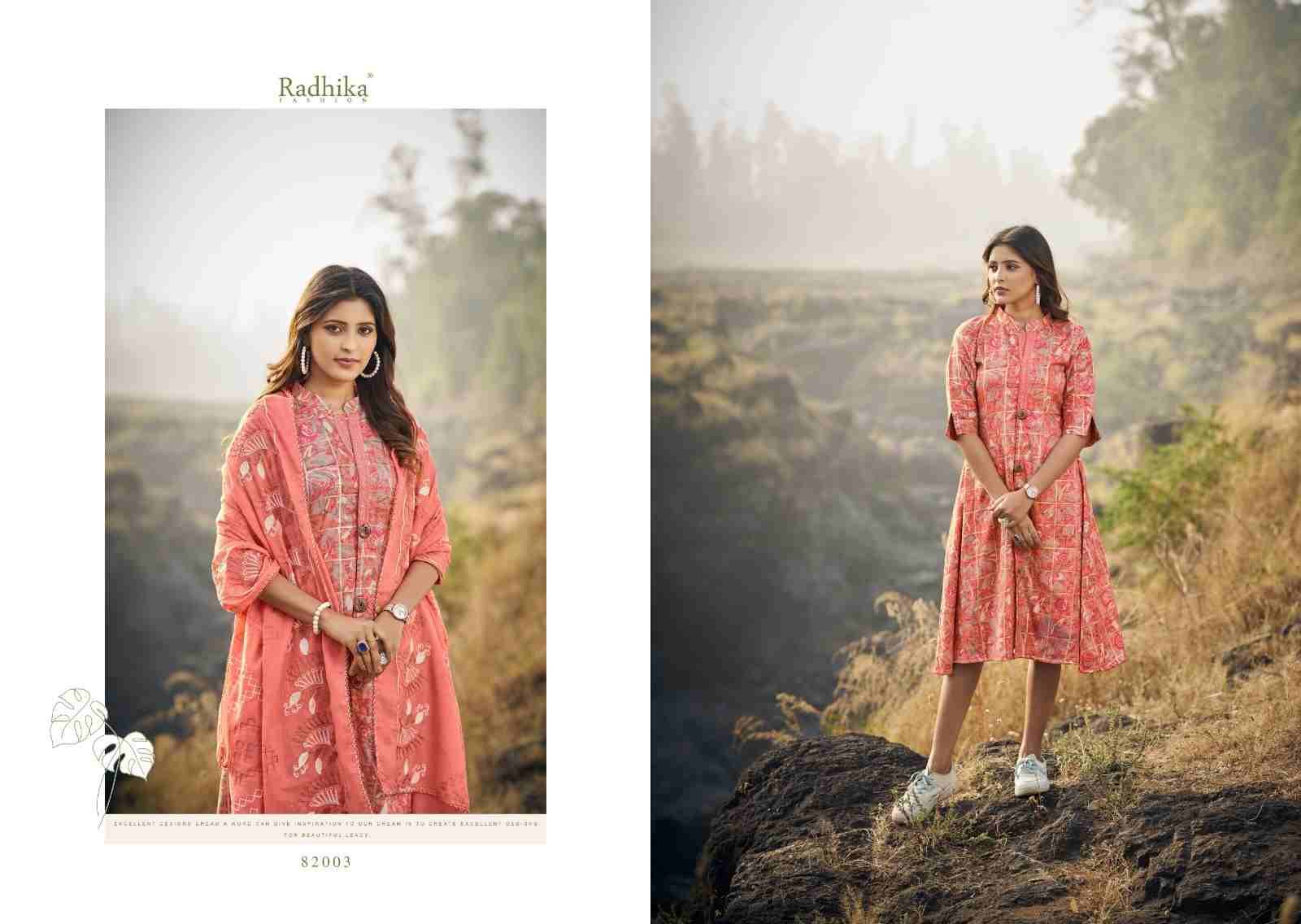 Barfi Vol-2 By Radhika Fashion 82001 To 82006 Series Beautiful Stylish Festive Suits Fancy Colorful Casual Wear & Ethnic Wear & Ready To Wear Cotton Print Dresses At Wholesale Price