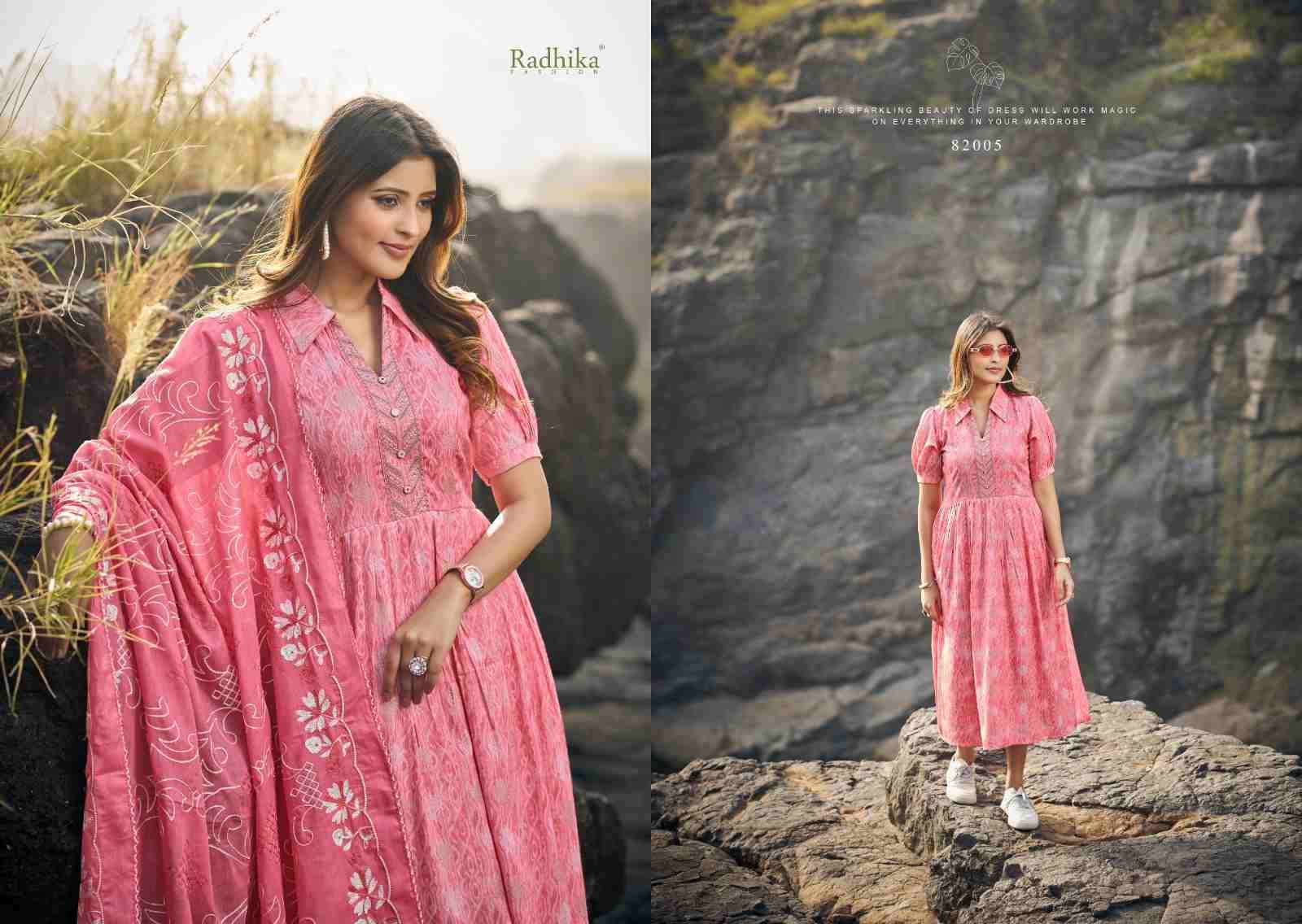 Barfi Vol-2 By Radhika Fashion 82001 To 82006 Series Beautiful Stylish Festive Suits Fancy Colorful Casual Wear & Ethnic Wear & Ready To Wear Cotton Print Dresses At Wholesale Price