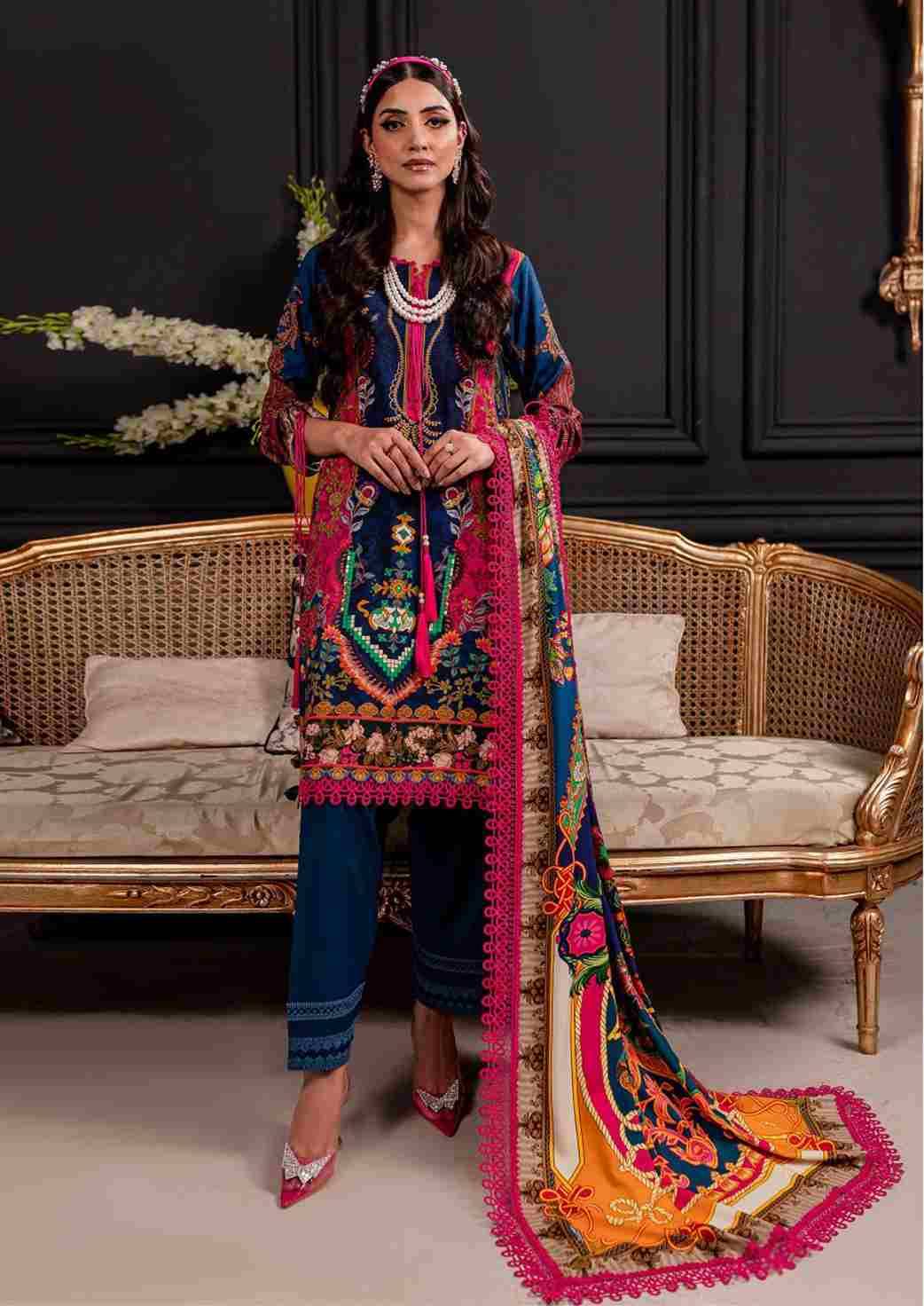 Monsoon Cotton Collection Vol-12 By Nafisa Cotton 12001 To 12010 Series Beautiful Stylish Festive Suits Fancy Colorful Casual Wear & Ethnic Wear & Ready To Wear Pure Cotton Print Dresses At Wholesale Price