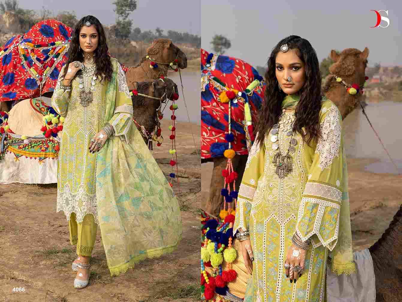 Adan Libas Lawn-24 By Deepsy Suits 4061 To 4066 Series Designer Pakistani Suits Beautiful Stylish Fancy Colorful Party Wear & Occasional Wear Pure Cotton Dresses At Wholesale Price