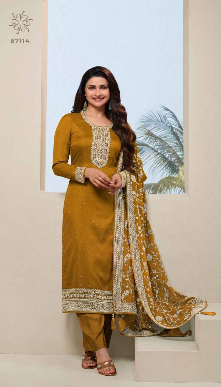 Parul Colour Plus By Vinay Fashion 67111 To 67116 Series Beautiful Festive Suits Colorful Stylish Fancy Casual Wear & Ethnic Wear Dola Embroidered Dresses At Wholesale Price