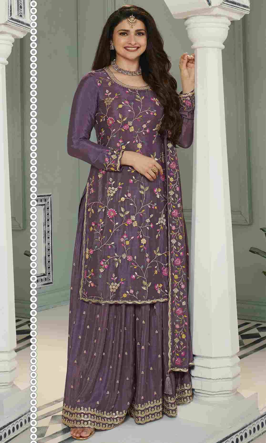 Avanti Hitlist By Vinay Fashion Beautiful Stylish Sharara Suits Fancy Colorful Casual Wear & Ethnic Wear & Ready To Wear Chinnon Dresses At Wholesale Price
