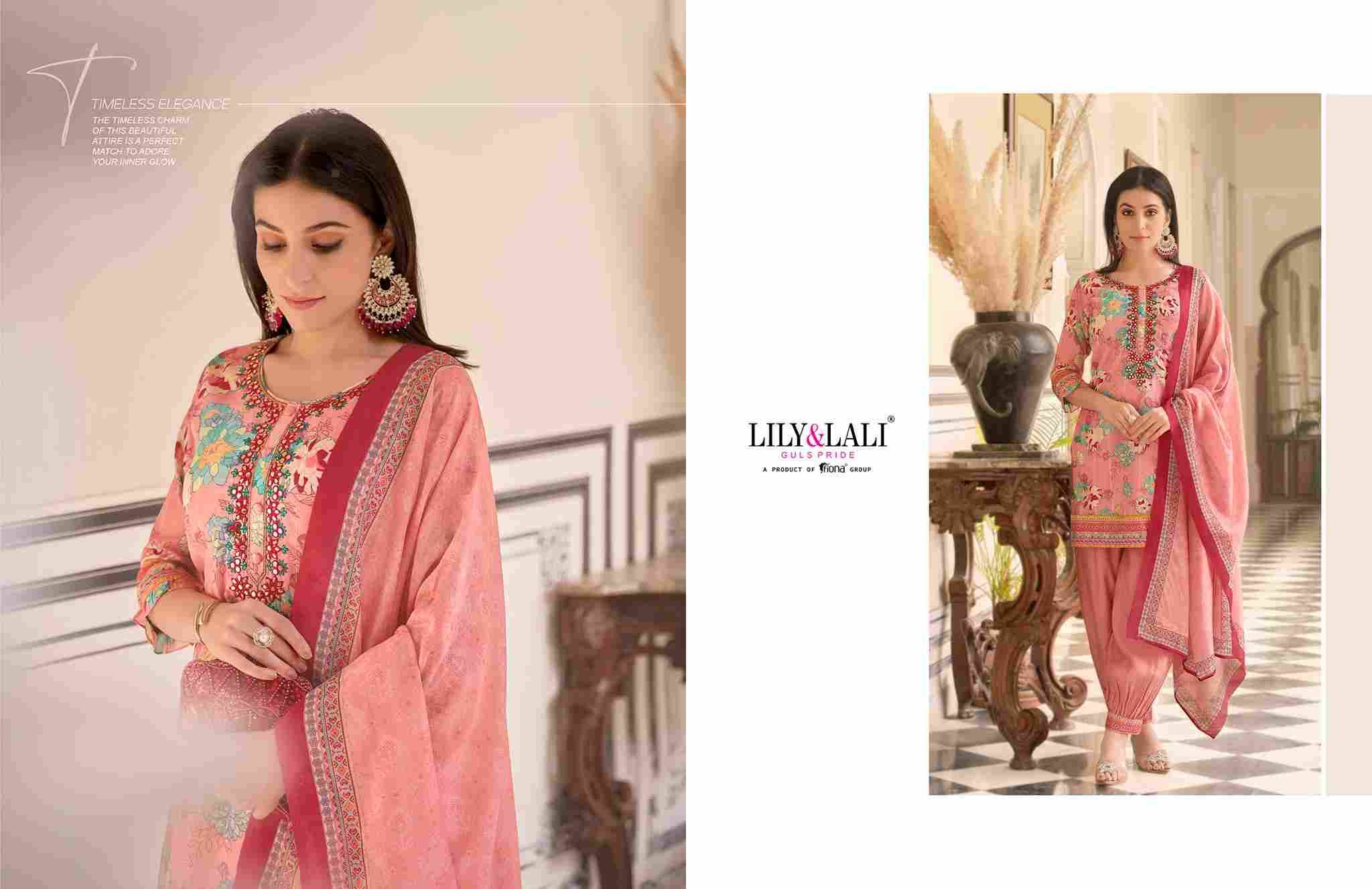 Mehnoor By Lily And Lali 15911 To 15916 Series Festive Suits Beautiful Fancy Colorful Stylish Party Wear & Occasional Wear Muslin Silk Dresses At Wholesale Price