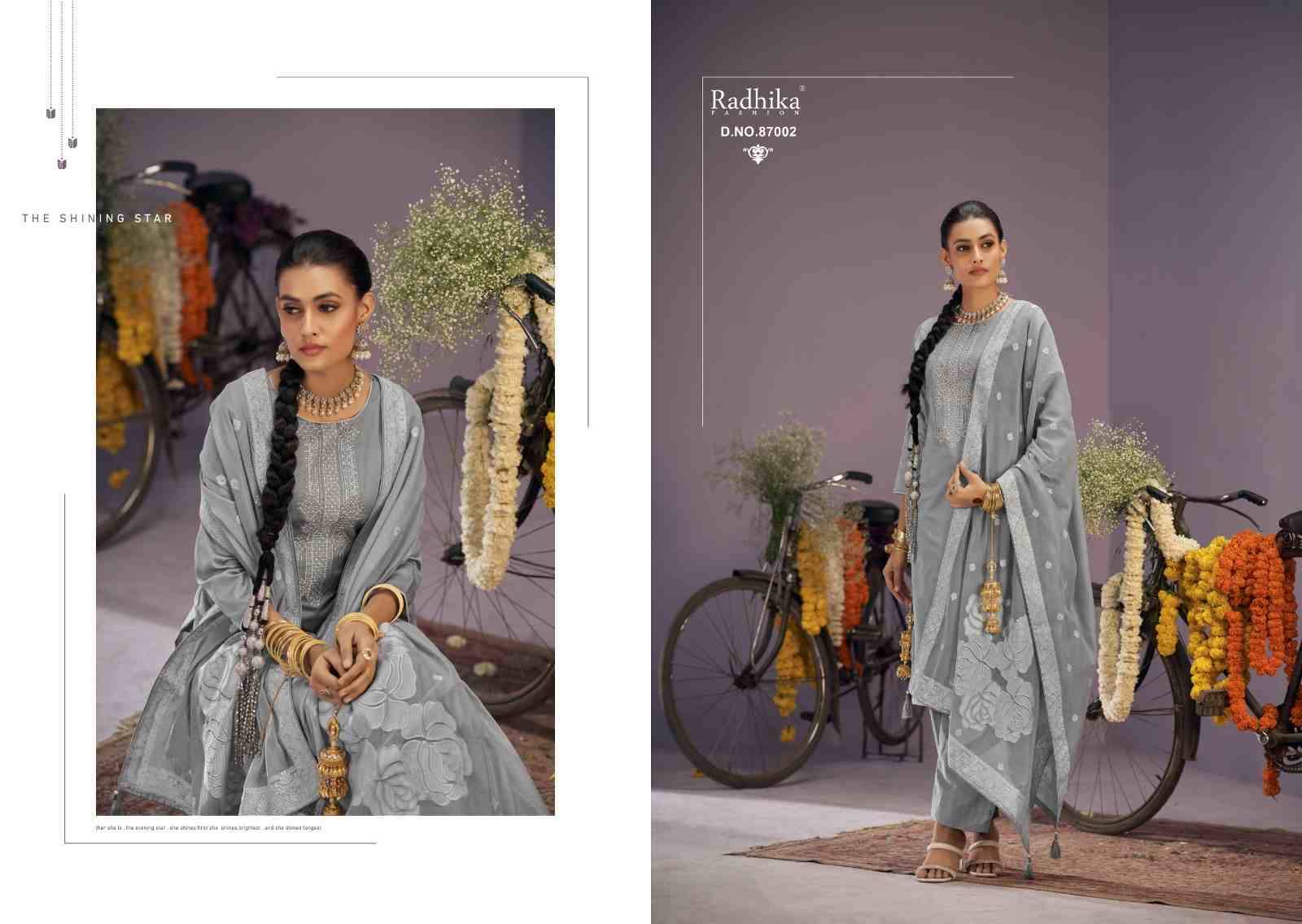  Sayakal By Azara 87001 TO 87006 Series Beautiful Festive Suits Stylish Fancy Colorful Casual Wear & Ethnic Wear Pure Jam Cotton Dresses At Wholesale Price