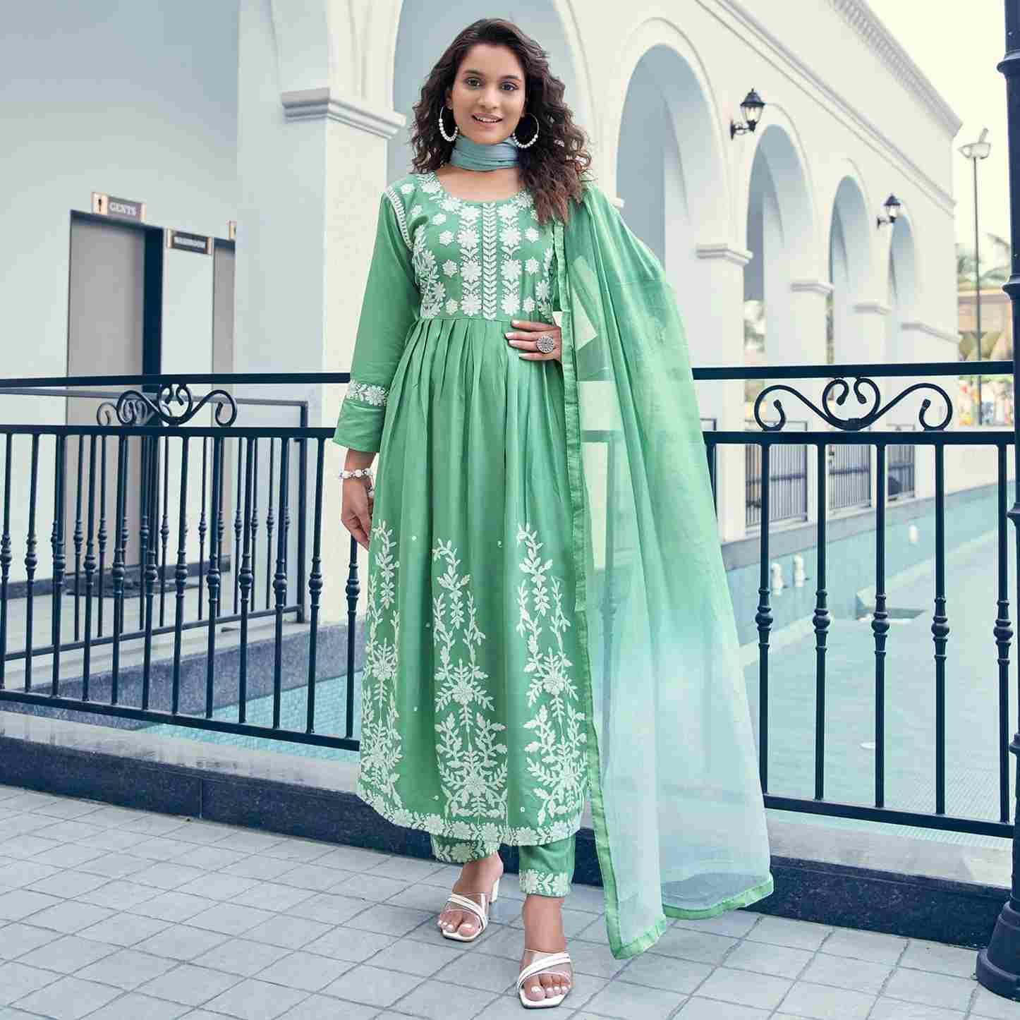 slim fit dress slacks Purple Velvet Salwar Kameez Pakistani Wedding Dresses – Nameera by Farooq main image 1