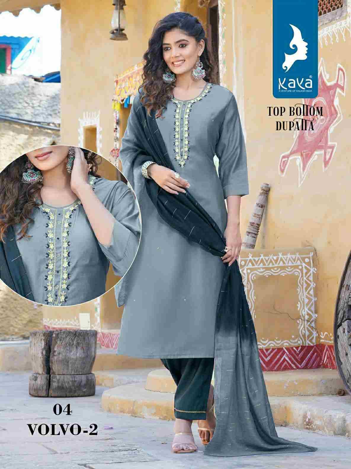 Volvo Vol-2 By Kaya 01 To 08 Series Beautiful Festive Suits Colorful Stylish Fancy Casual Wear & Ethnic Wear Romal Silk Dresses At Wholesale Price