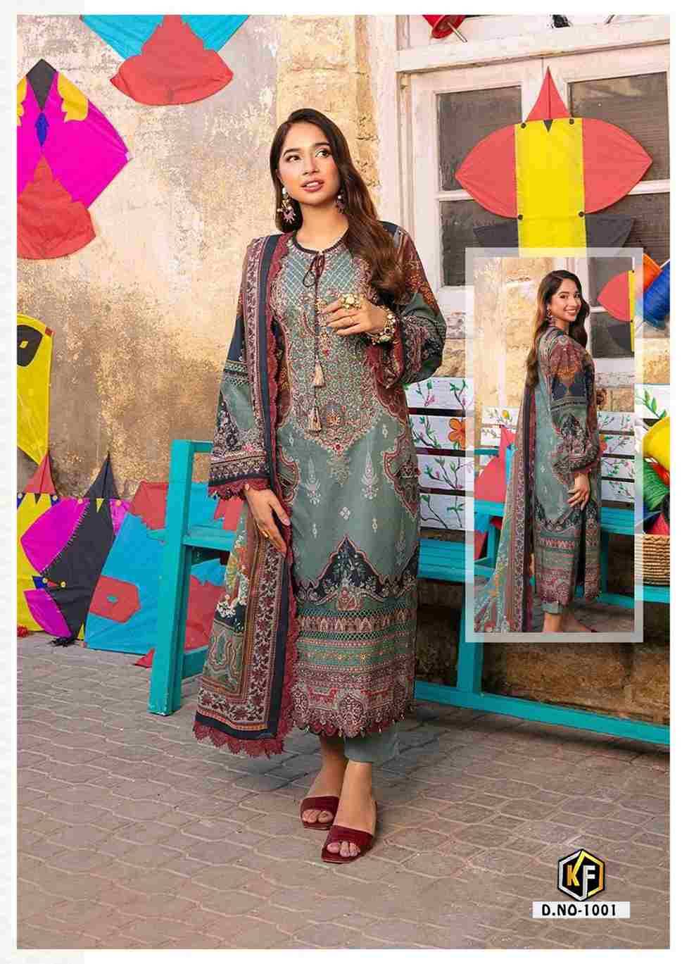 Asim Jofa By Keval Fab 1001 To 1006 Series Beautiful Festive Suits Colorful Stylish Fancy Casual Wear & Ethnic Wear Heavy Cotton Print Dresses At Wholesale Price