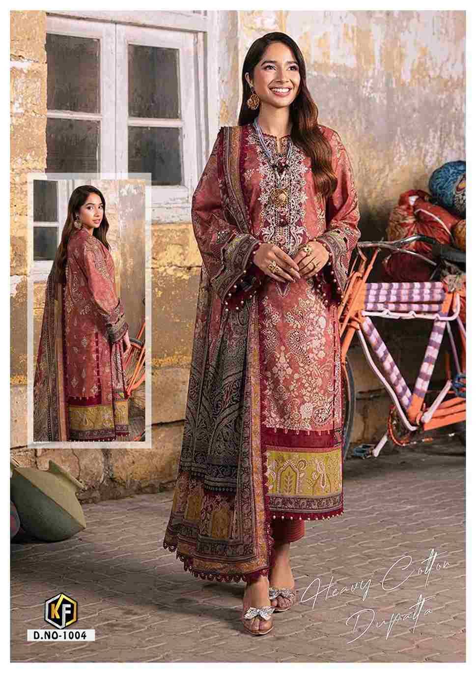 Asim Jofa By Keval Fab 1001 To 1006 Series Beautiful Festive Suits Colorful Stylish Fancy Casual Wear & Ethnic Wear Heavy Cotton Print Dresses At Wholesale Price