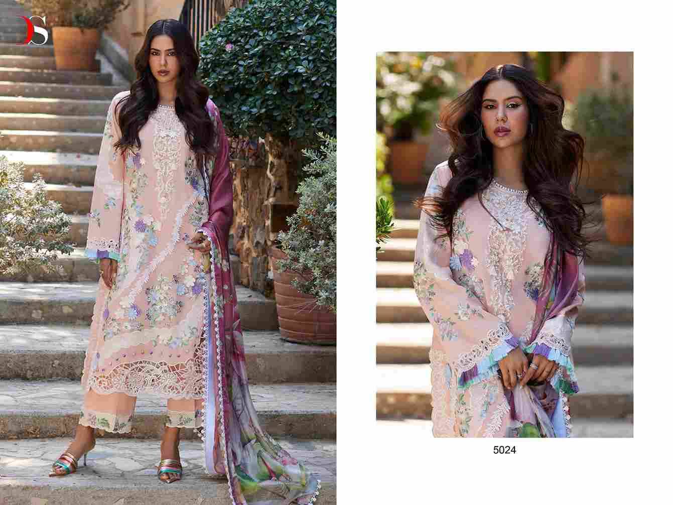 Mush-Q By Deepsy Suits 5021 To 5026 Series Designer Pakistani Suits Beautiful Stylish Fancy Colorful Party Wear & Occasional Wear Pure Cotton Dresses At Wholesale Price