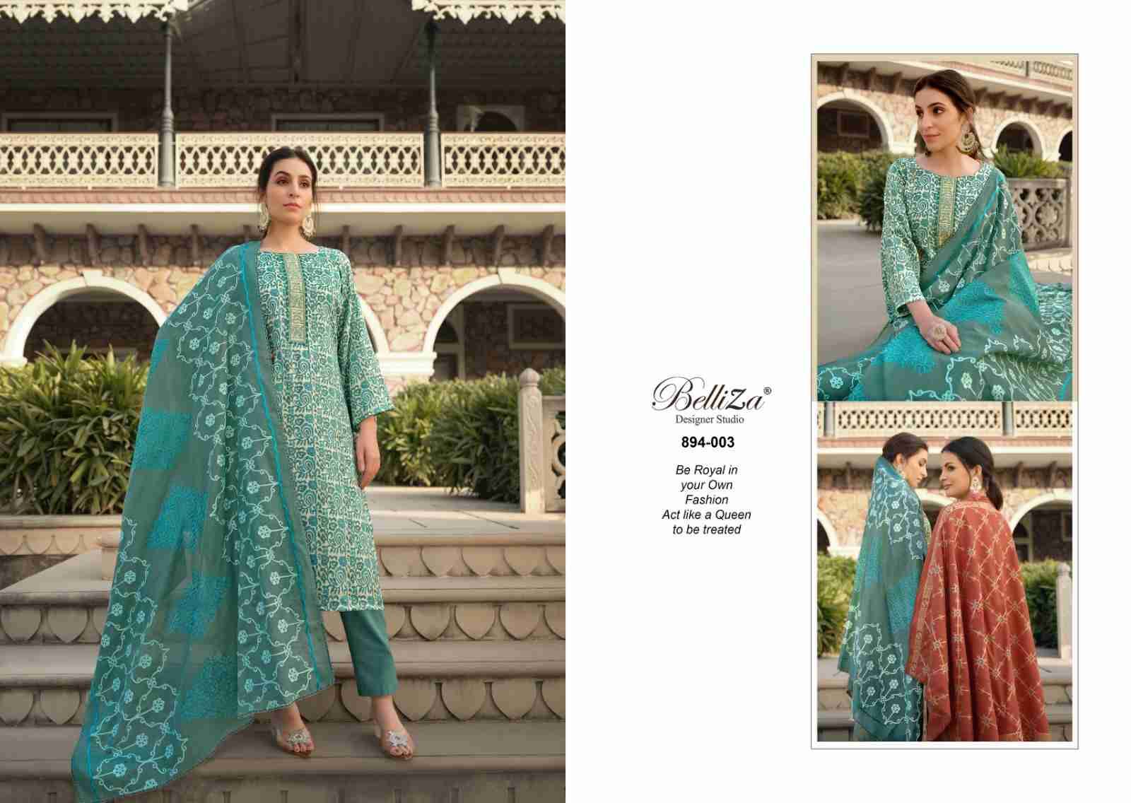 Sophia Vol-2 By Belliza 894-001 To 894-008 Series Indian Traditional Wear Collection Beautiful Stylish Fancy Colorful Party Wear & Wear Pure Cotton Digital Printed Dress At Wholesale Price