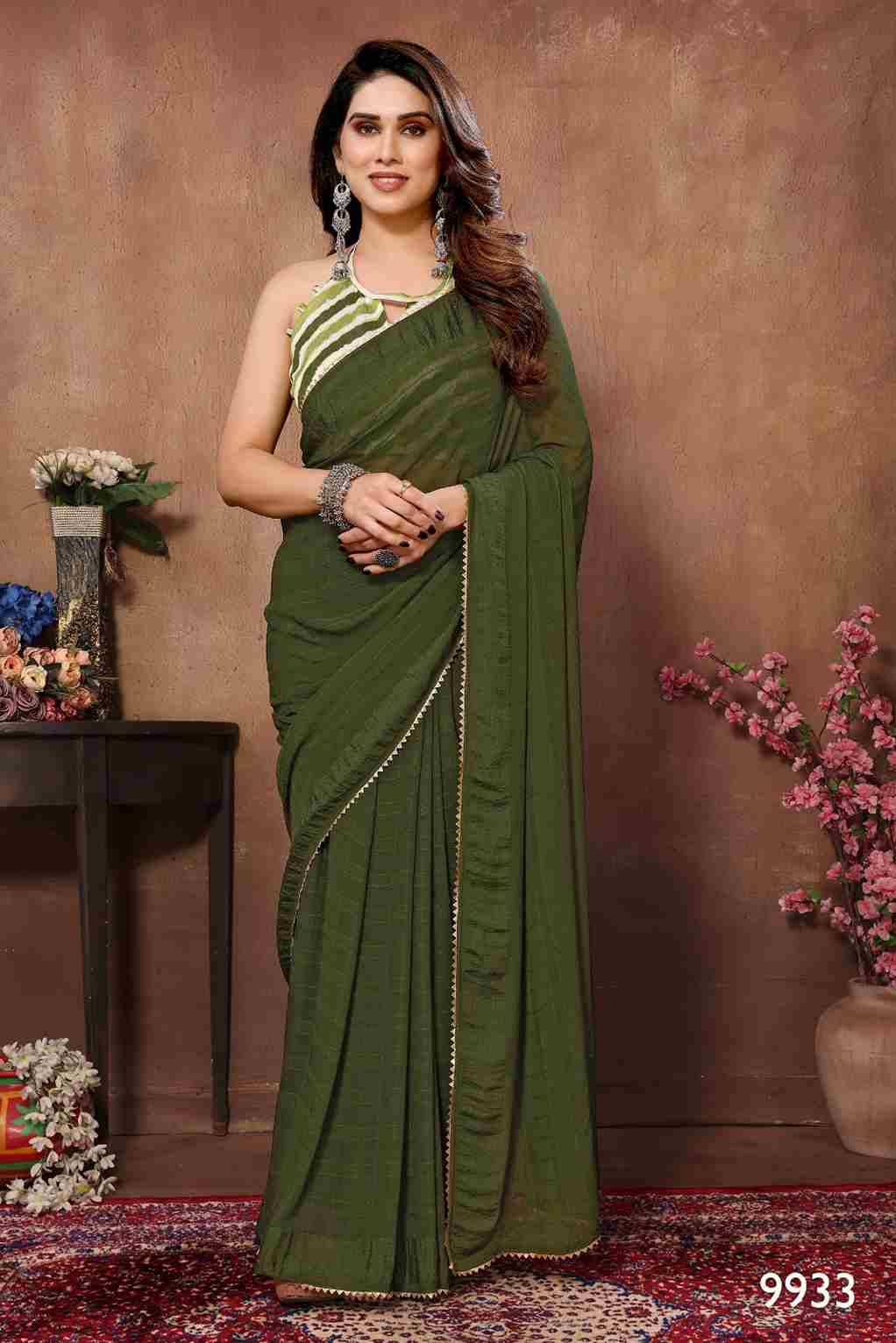 Satrangi Vol-3 By Fashid Wholesale 9928 To 9935 Series Indian Traditional Wear Collection Beautiful Stylish Fancy Colorful Party Wear & Occasional Wear Georgette Sarees At Wholesale Price
