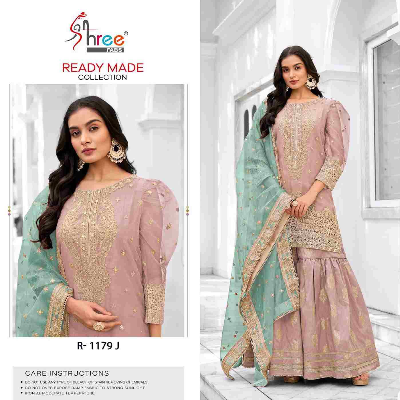 Shree Fabs Hit Design R-1179 Colours By Shree Fabs R-1179-I To R-1179-L Series Beautiful Pakistani Suits Stylish Fancy Colorful Party Wear & Occasional Wear Organza Dresses At Wholesale Price