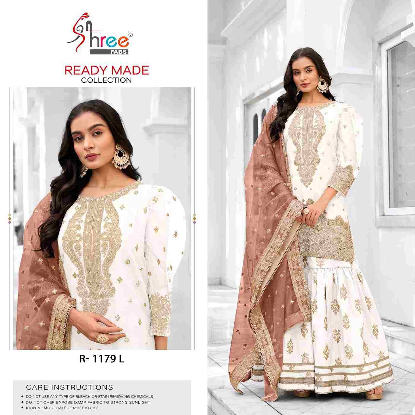 Shree Fabs Hit Design R-1179 Colours By Shree Fabs R-1179-I To R-1179-L Series Beautiful Pakistani Suits Stylish Fancy Colorful Party Wear & Occasional Wear Organza Dresses At Wholesale Price