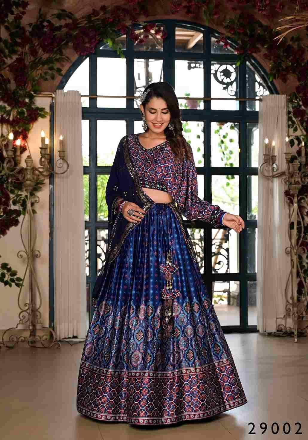 Kaushalya By Fashid Wholesale 29001 TO 29004 Series Festive Wear Collection Beautiful Stylish Colorful Fancy Party Wear & Occasional Wear Dull Satin Lehengas At Wholesale Price