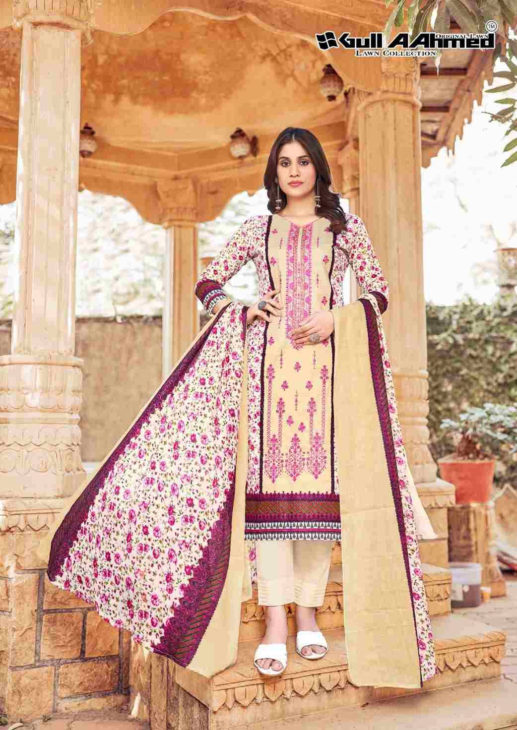 Bin Saeed Vol-3 By Gull Aahmed 3001 To 3006 Series Beautiful Festive Suits Colorful Stylish Fancy Casual Wear & Ethnic Wear Pure Lawn Print Dresses At Wholesale Price