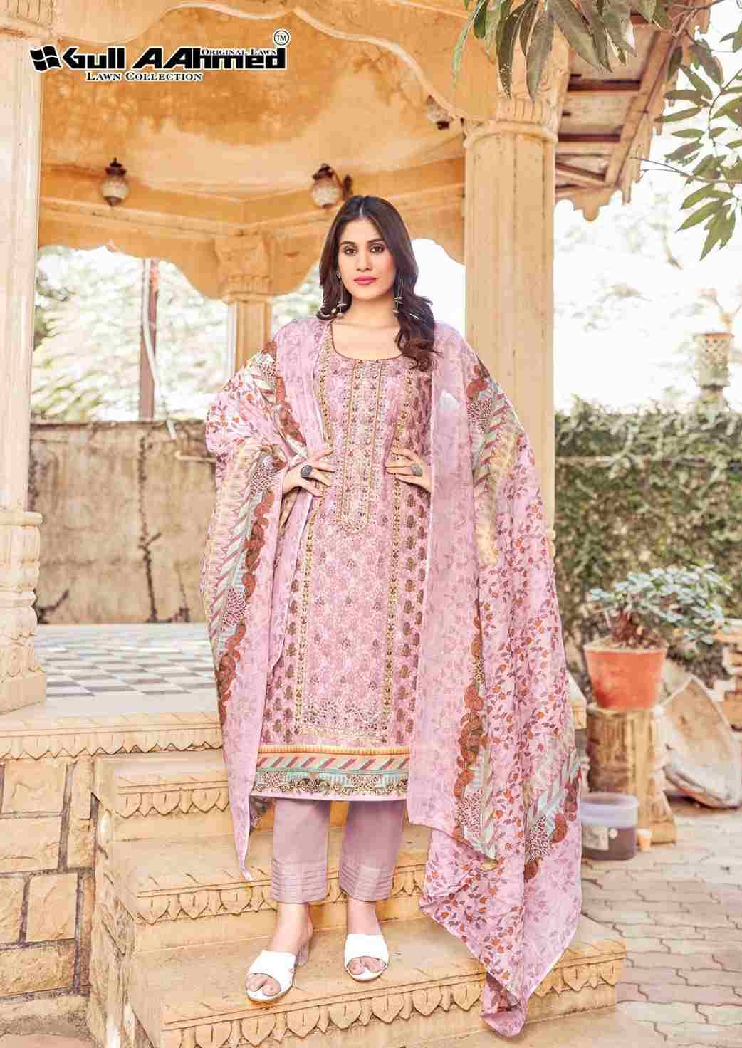 Bin Saeed Vol-3 By Gull Aahmed 3001 To 3006 Series Beautiful Festive Suits Colorful Stylish Fancy Casual Wear & Ethnic Wear Pure Lawn Print Dresses At Wholesale Price