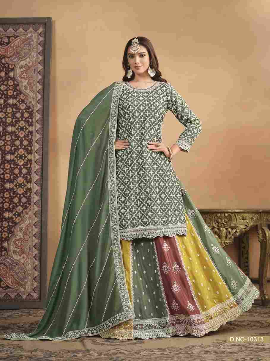 Anjubaa Vol-31 By Fashid Wholesale 10311 To 10313 Series Festive Wear Collection Beautiful Stylish Colorful Fancy Party Wear & Occasional Wear Chinnon Lehengas At Wholesale Price