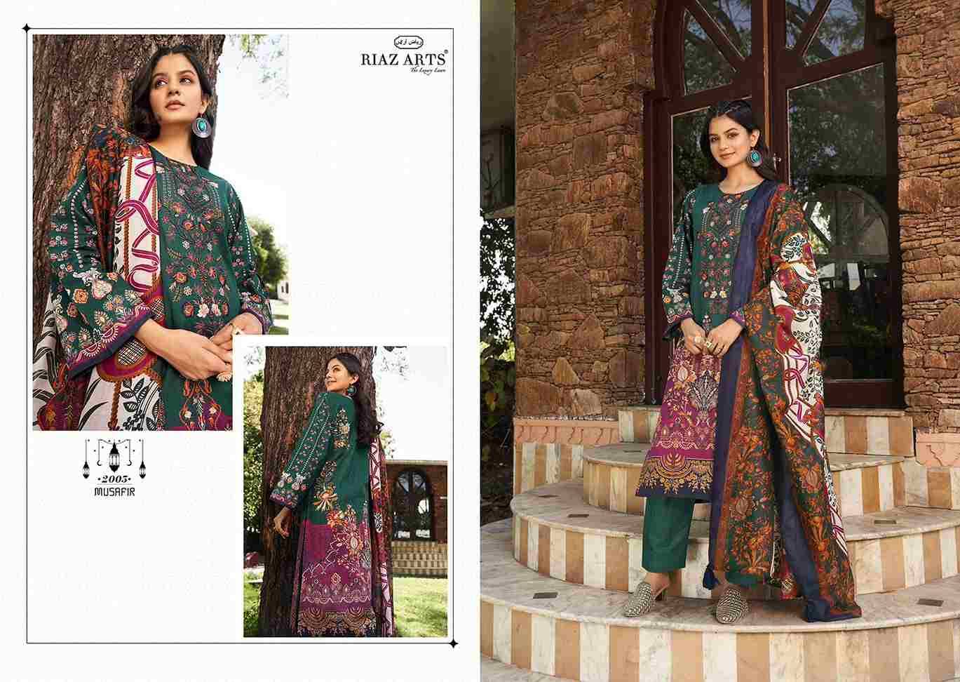 Musafir By Riaz Arts 2001 To 2008 Series Indian Traditional Wear Collection Beautiful Stylish Fancy Colorful Party Wear & Wear Pure Lawn Print Dress At Wholesale Price
