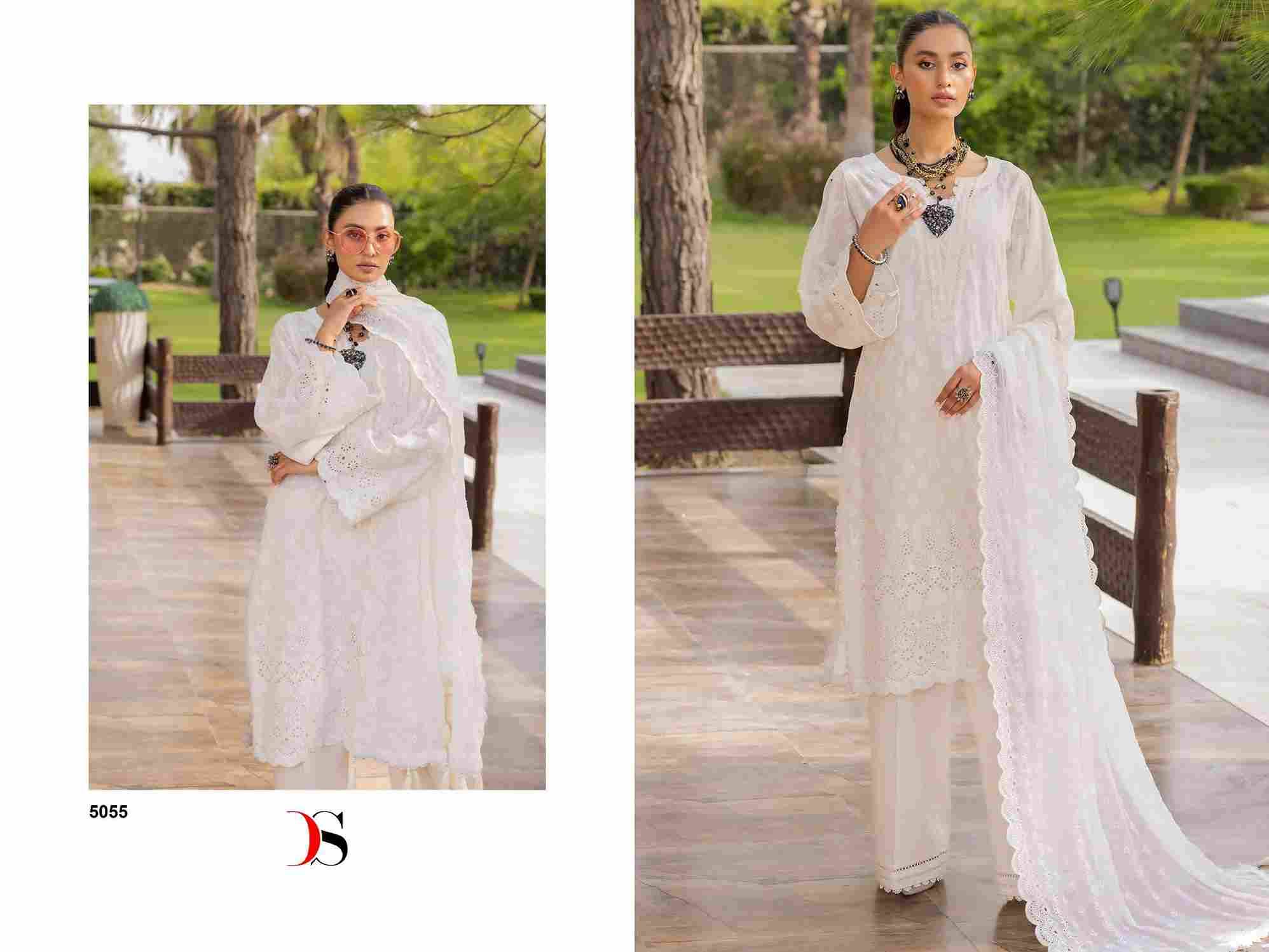 Adans Libas Inlays-24 Vol-2 By Deepsy Suits 5051 To 5055 Series Designer Pakistani Suits Beautiful Stylish Fancy Colorful Party Wear & Occasional Wear Pure Cotton Dresses At Wholesale Price