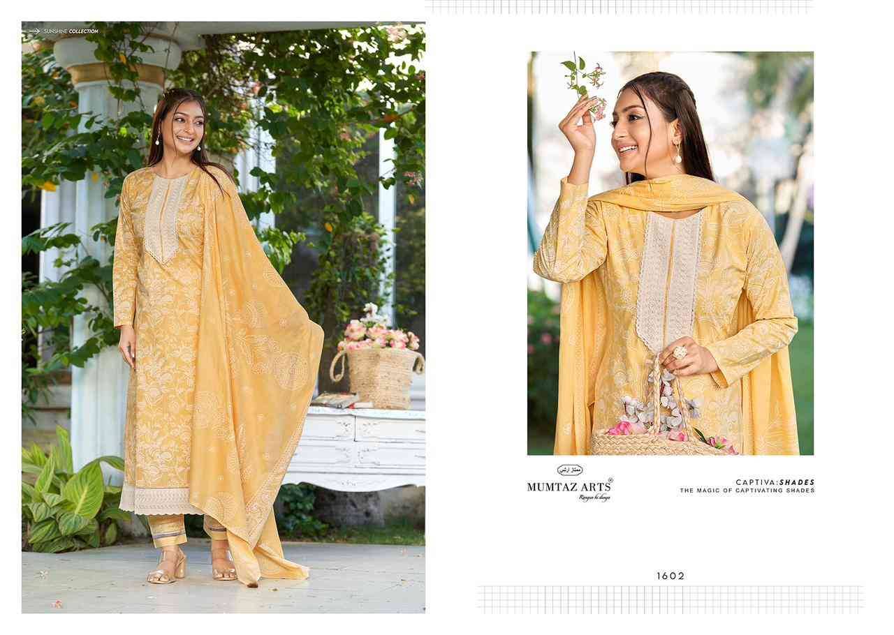 Suhane Pal By Mumtaz Arts 1601 To 1606 Series Beautiful Festive Suits Colorful Stylish Fancy Casual Wear & Ethnic Wear Pure Cambric Cotton Lawn Print Dresses At Wholesale Price