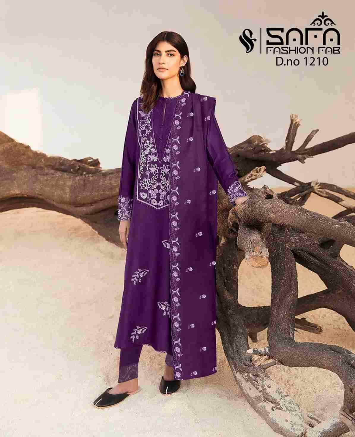 Safa 1210 Colours By Safa Fashion 1210-A To 1210-C Series Beautiful Pakistani Suits Colorful Stylish Fancy Casual Wear & Ethnic Wear Heavy Georgette Dresses At Wholesale Price