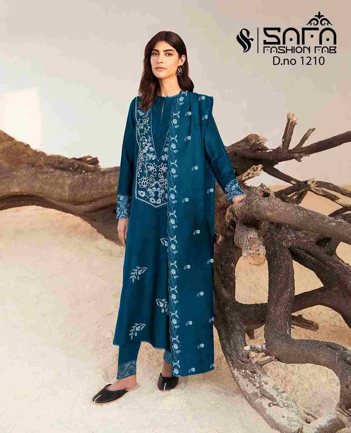 Safa 1210 Colours By Safa Fashion 1210-A To 1210-C Series Beautiful Pakistani Suits Colorful Stylish Fancy Casual Wear & Ethnic Wear Heavy Georgette Dresses At Wholesale Price