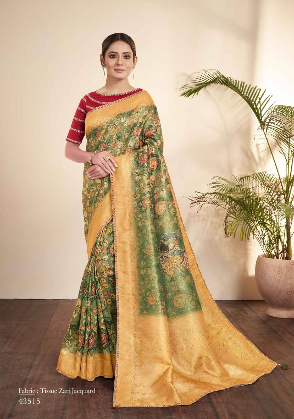 Nirvi By Mahotsav Creation Indian Traditional Wear Collection Beautiful Stylish Fancy Colorful Party Wear & Occasional Wear Handloom Silk Sarees At Wholesale Price