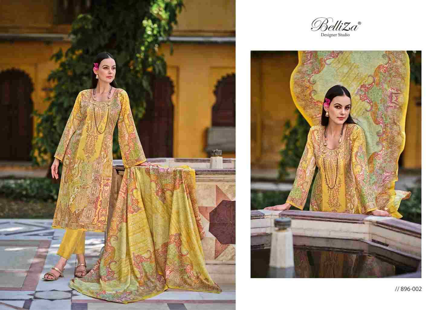 Naira Vol-43 By Belliza 896-001 To 896-008 Series Beautiful Festive Suits Stylish Fancy Colorful Casual Wear & Ethnic Wear Pure Cotton Print Dresses At Wholesale Price