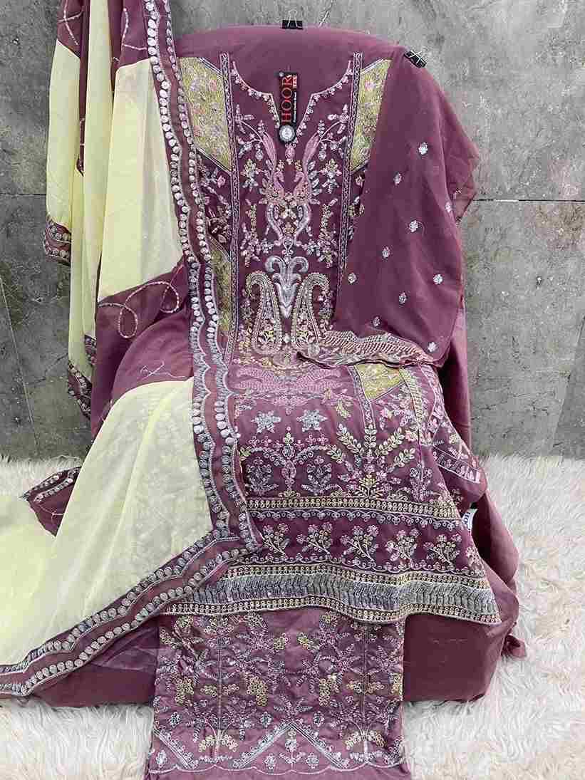 Hoor Tex Hit Design H-251 By Hoor Tex Beautiful Pakistani Suits Stylish Colorful Fancy Casual Wear & Ethnic Wear Georgette Embroidered Dresses At Wholesale Price