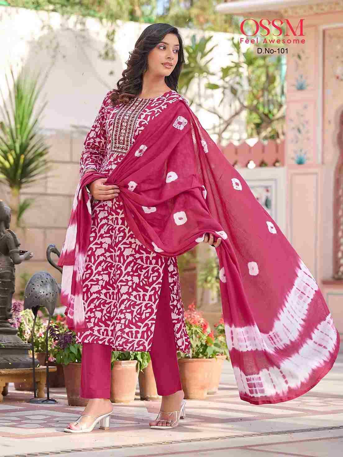 Batik By Ossm 101 To 106 Series Designer Stylish Fancy Colorful Beautiful Party Wear & Ethnic Wear Collection Cotton Print Tops At Wholesale Price