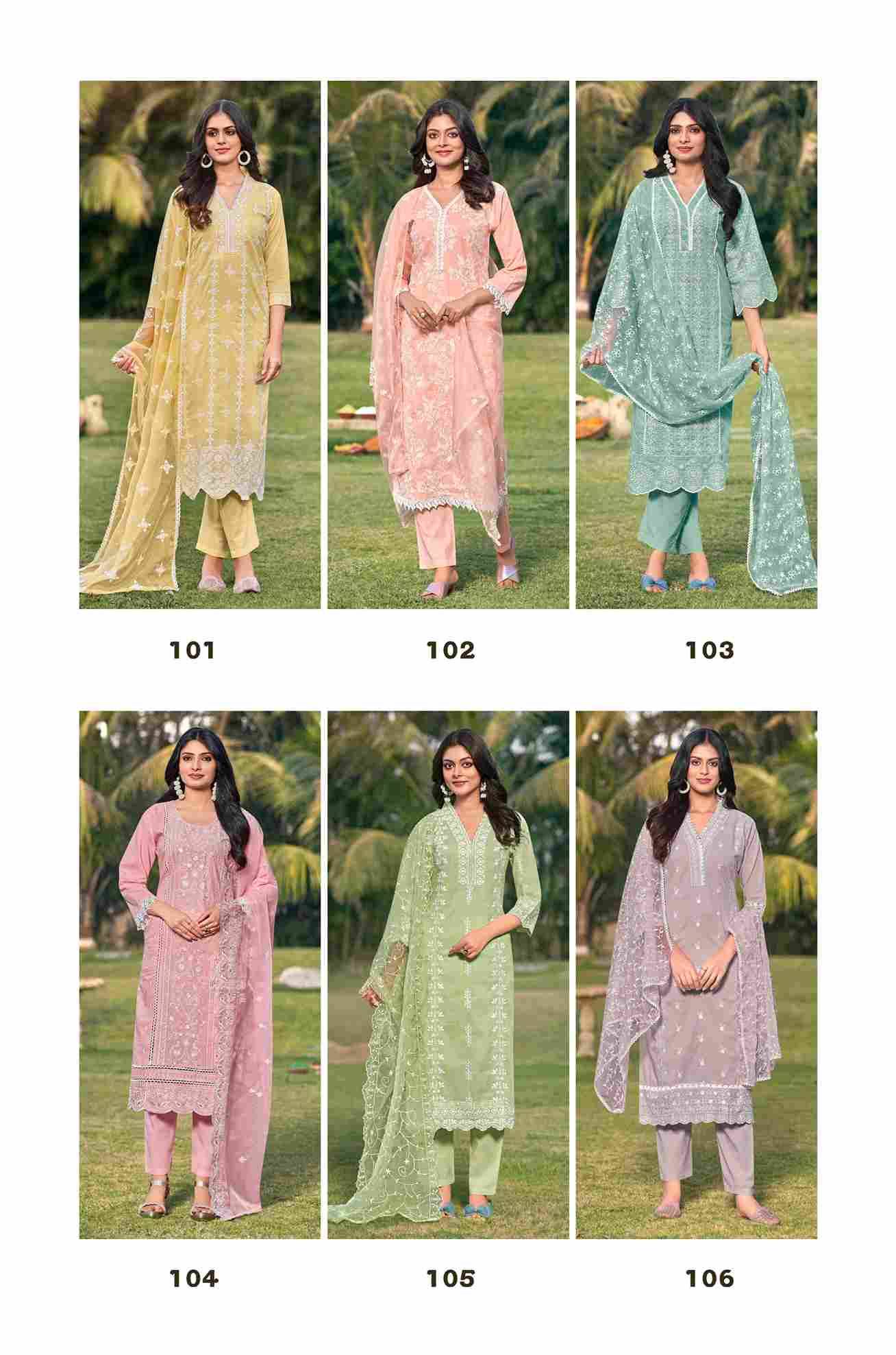 Summer Style By Ossm 101 To 106 Series Designer Stylish Fancy Colorful Beautiful Party Wear & Ethnic Wear Collection Premium Cotton Dresses At Wholesale Price