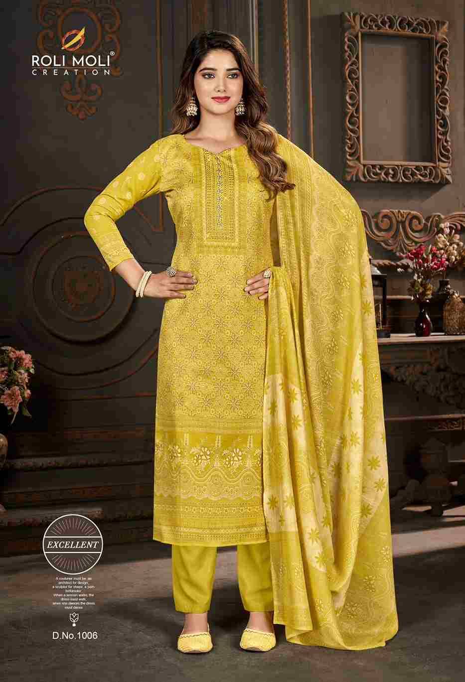 Sirat By Roli Moli 1001 To 1008 Series Beautiful Stylish Festive Suits Fancy Colorful Casual Wear & Ethnic Wear & Ready To Wear Cotton Dresses At Wholesale Price