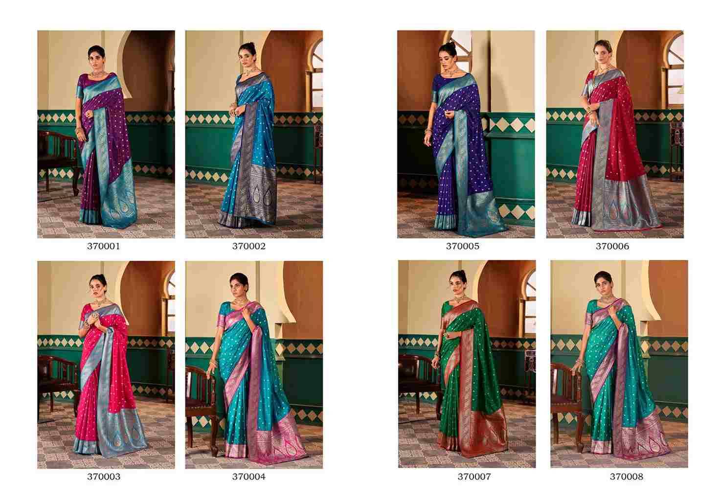 Pranaya By Rajpath 37001 To 37008 Series Indian Traditional Wear Collection Beautiful Stylish Fancy Colorful Party Wear & Occasional Wear Banarasi Silk Sarees At Wholesale Price