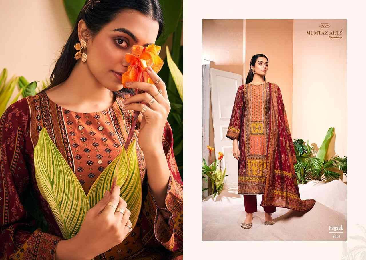 Nayaab Hit List By Mumtaz Arts 2001 To 2004 Series Beautiful Festive Suits Colorful Stylish Fancy Casual Wear & Ethnic Wear Viscose Muslin Print Dresses At Wholesale Price