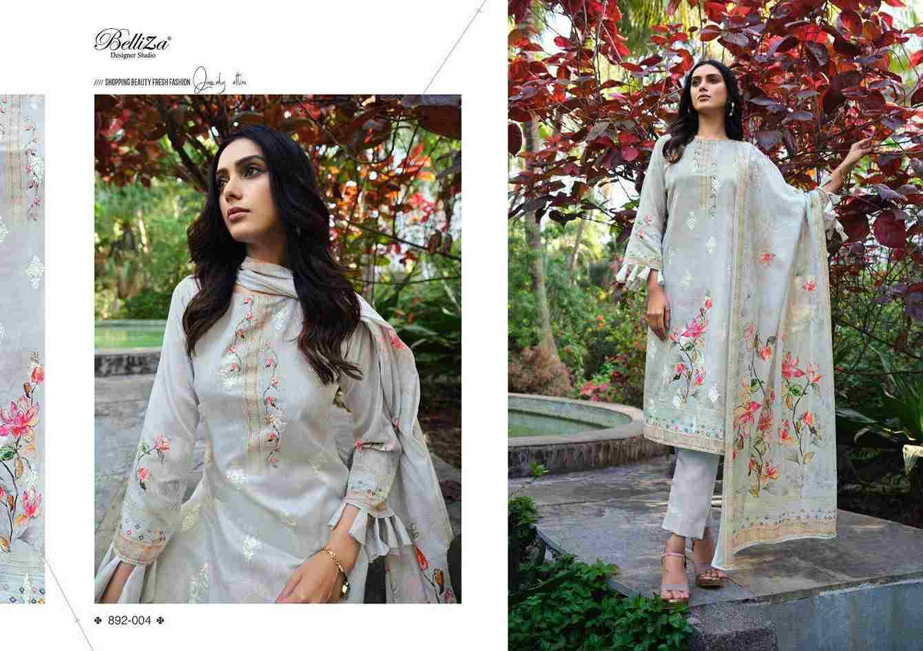 Veronica By Belliza 892-001 To 892-008 Series Beautiful Stylish Festive Suits Fancy Colorful Casual Wear & Ethnic Wear & Ready To Wear Pure Jam Cotton Dresses At Wholesale Price