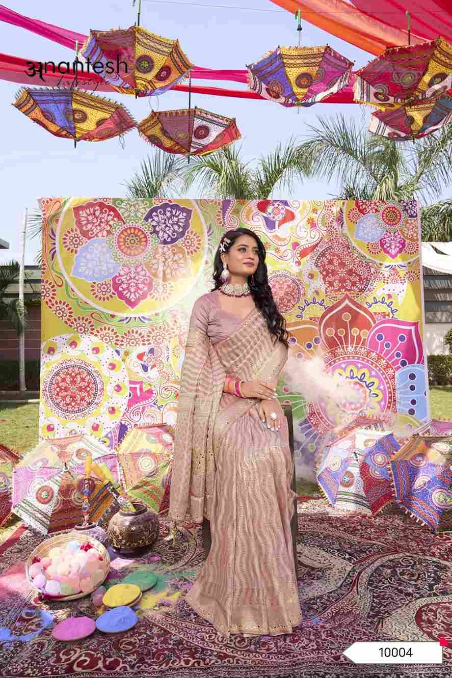 Vishvasundaree By Anantesh 10001 To 10004 Series Designer Beautiful Wedding Bridal Collection Occasional Wear & Party Wear Satin Silk Lehengas At Wholesale Price