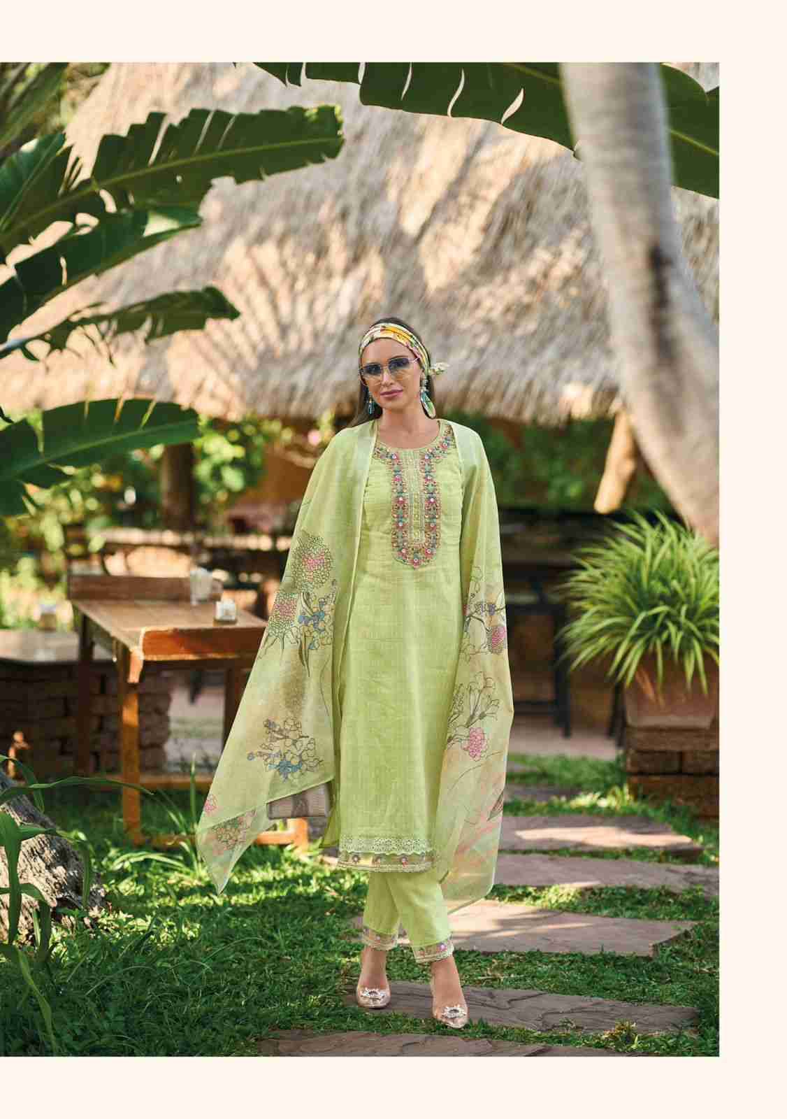 Summer Garden By Kailee 42631 To 42636 Series Designer Festive Suits Collection Beautiful Stylish Fancy Colorful Party Wear & Occasional Wear Pure Cotton Embroidered Dresses At Wholesale Price