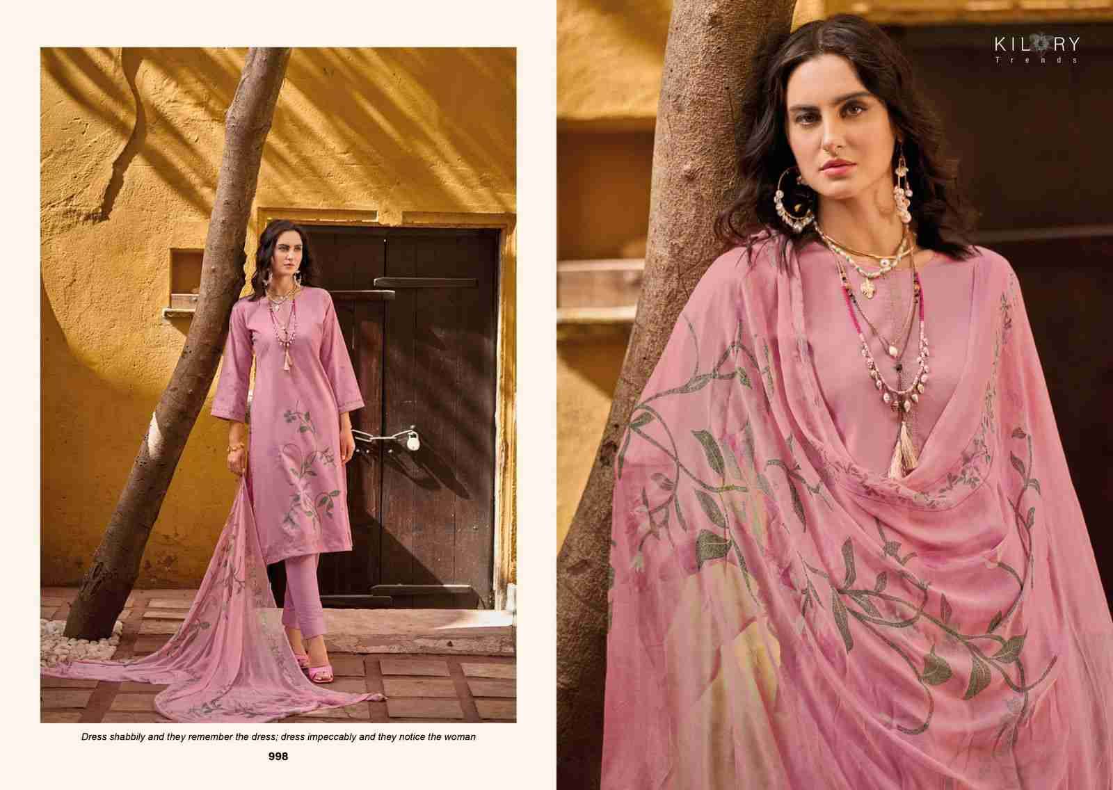 Zarina By Kilory 991 To 998 Series Beautiful Festive Suits Colorful Stylish Fancy Casual Wear & Ethnic Wear Pure Lawn Cotton Digital Print Dresses At Wholesale Price